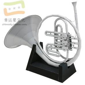 Musical Instrument Diy - Musical Instrument Horn 3d Paper Model