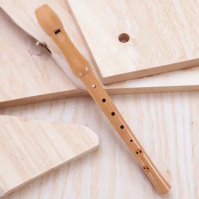 Musical Instrument Recorder - Wooden Soprano Recorder Eight Hole Wind