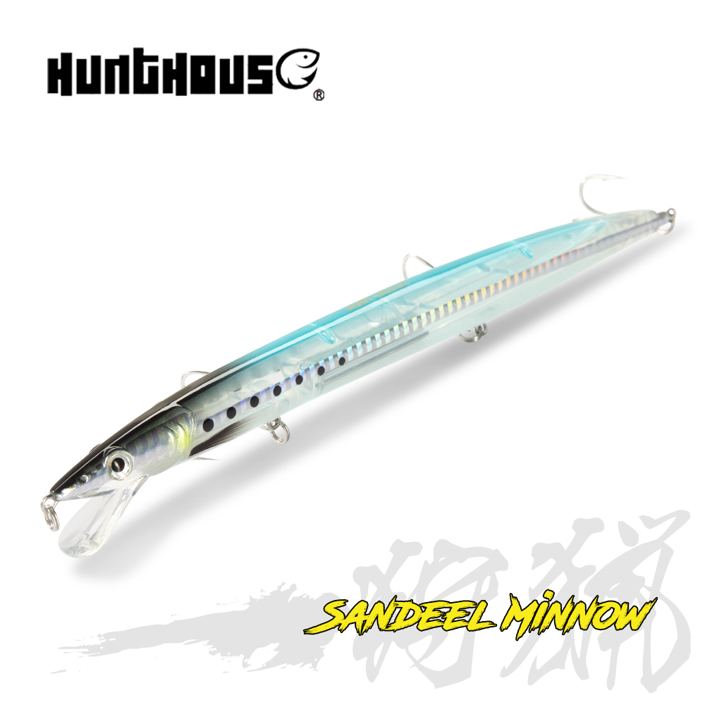 Rain Stick Percussion - Hunthouse Sandeel Minnow Mồi 143Mm/14G 173Mm/23G
