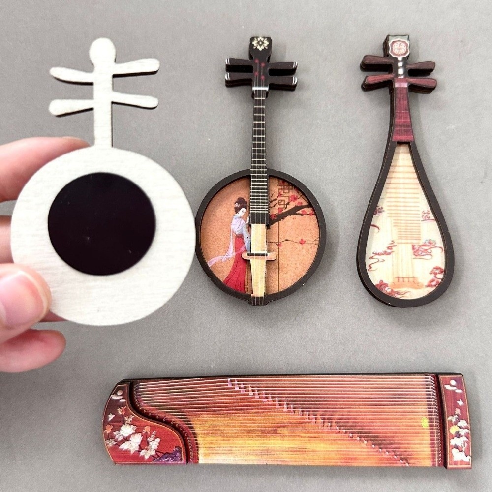 4PCS/SET Chinese Style Musical - đánh giá và giá Musical Instrument Ancient