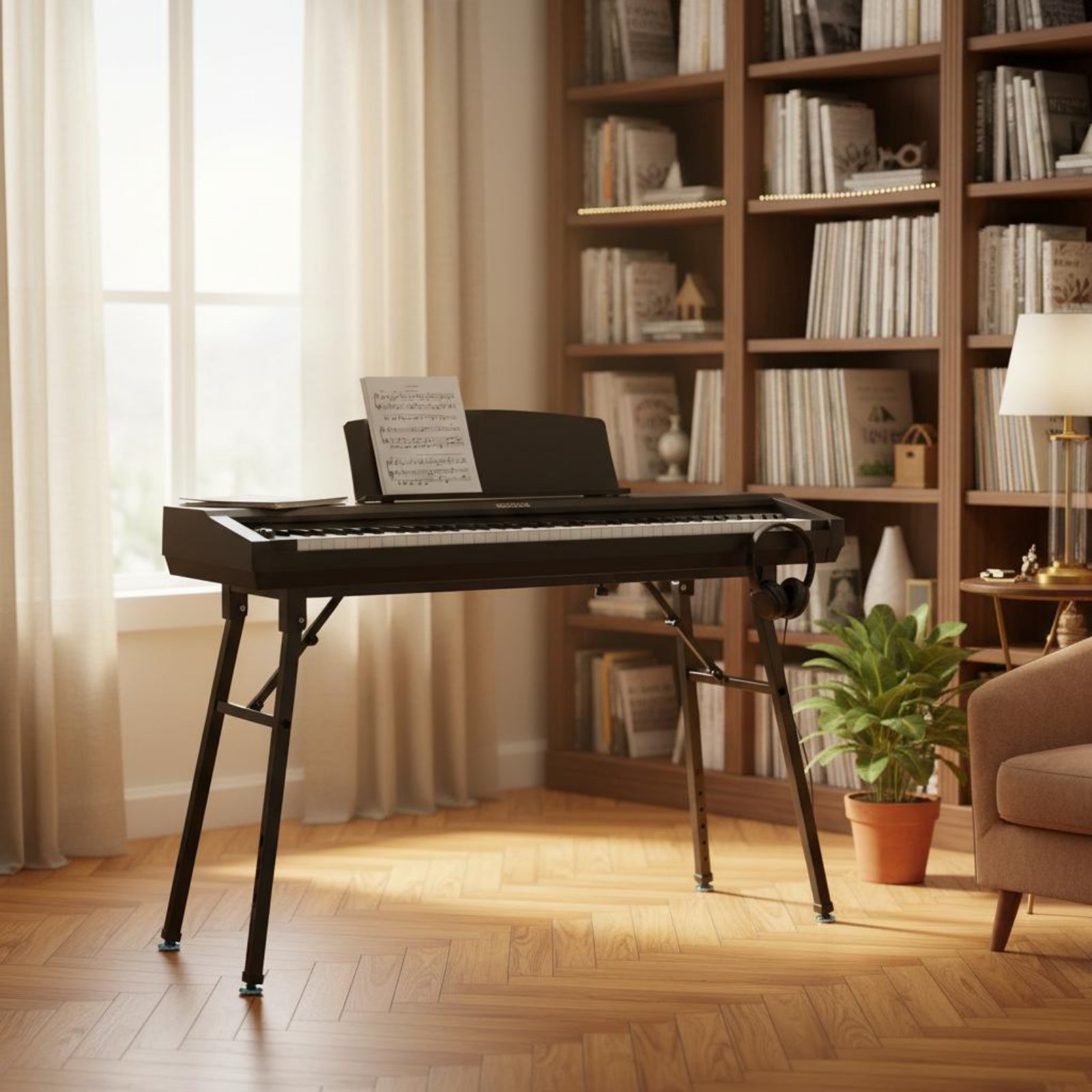 Folding Keyboard Stand Portabl - đánh giá và giá Musical Instrument Of Keyboard