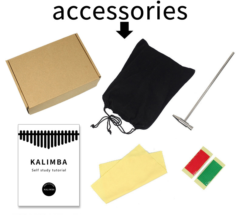 Nhiều Màu Sắc 21 Phím Kalimba  - đánh giá và giá Musical Instrument Of Keyboard