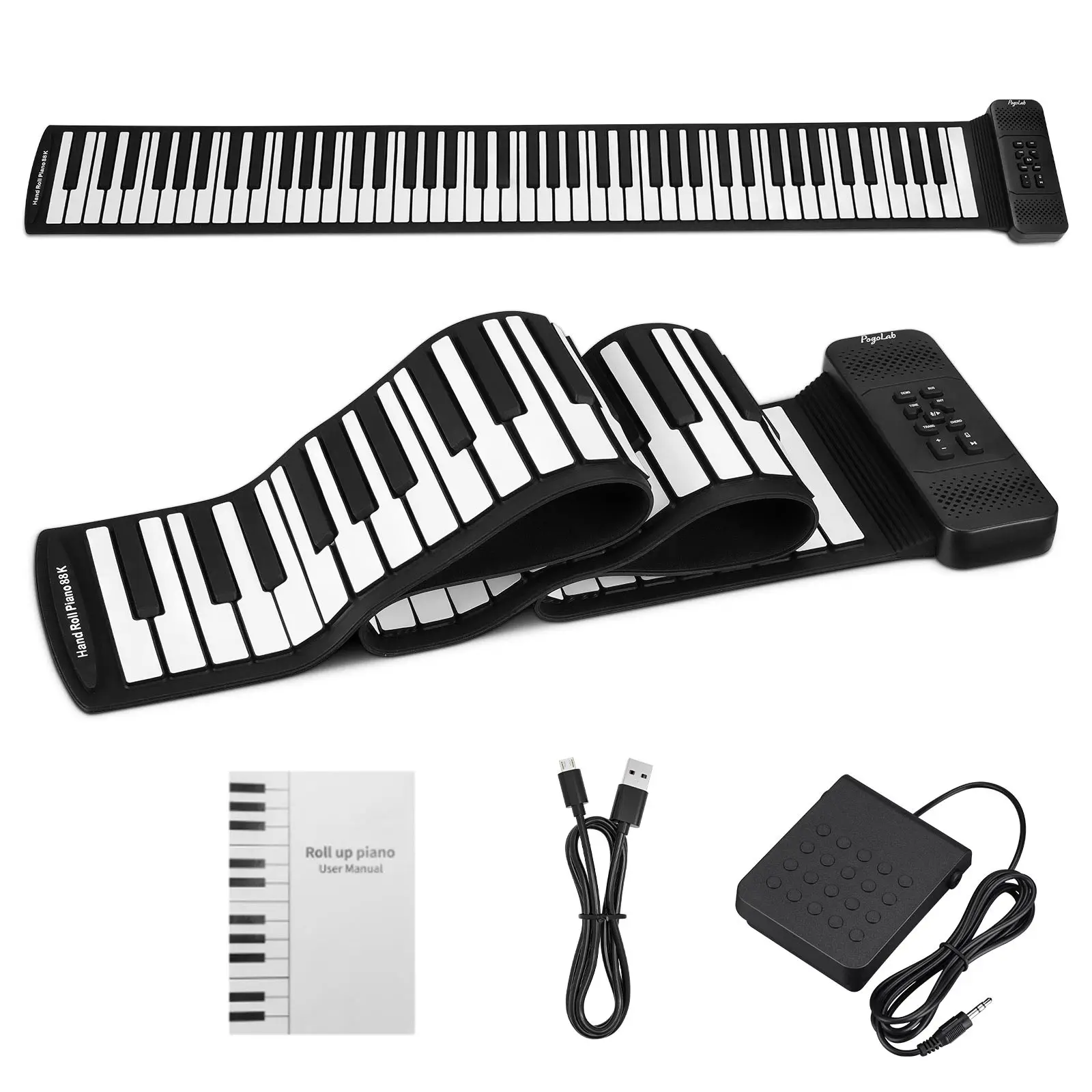 Pogolab 88 Keys Hand Roll Up P - đánh giá và giá Musical Instrument Of Keyboard