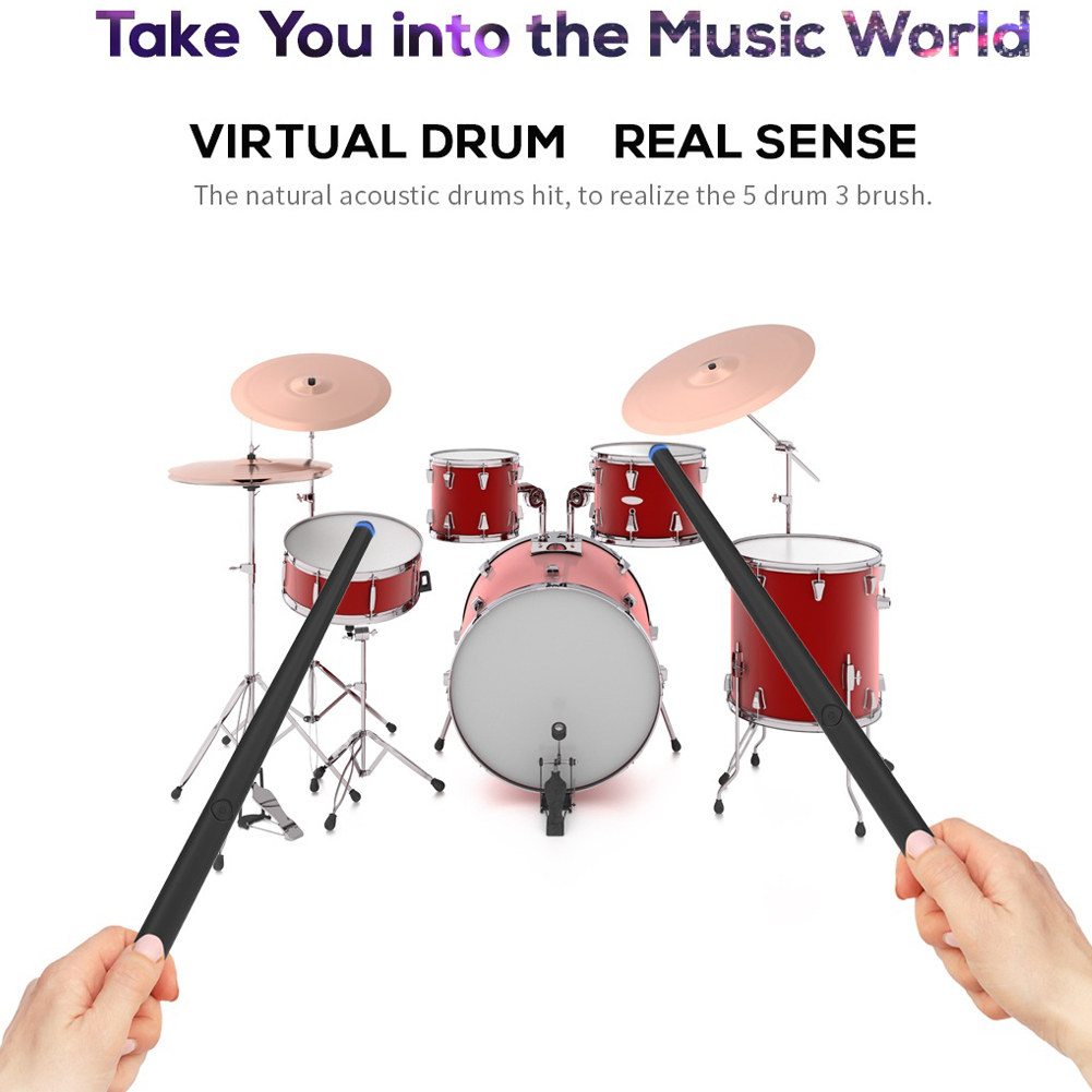 Somatosensory Drum Kit Profess - đánh giá và giá Musical Instrument Virtual