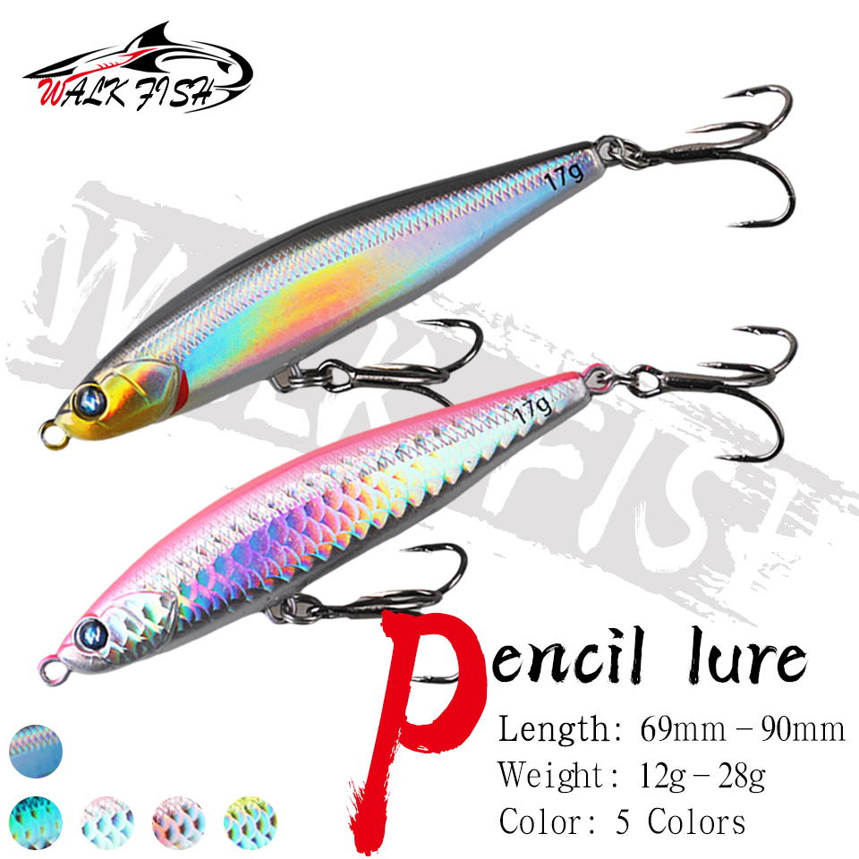 WALK FISH 1PCS 12g-28g Sinking - đánh giá và giá Rain Stick Percussion