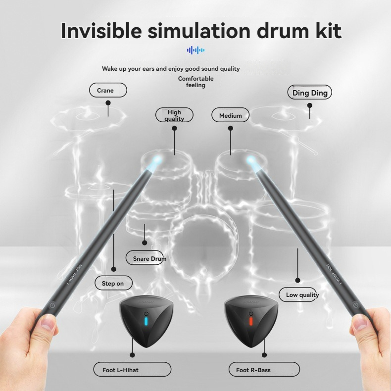 Somatosensory Electronic Air D - đánh giá và giá Musical Instrument Virtual
