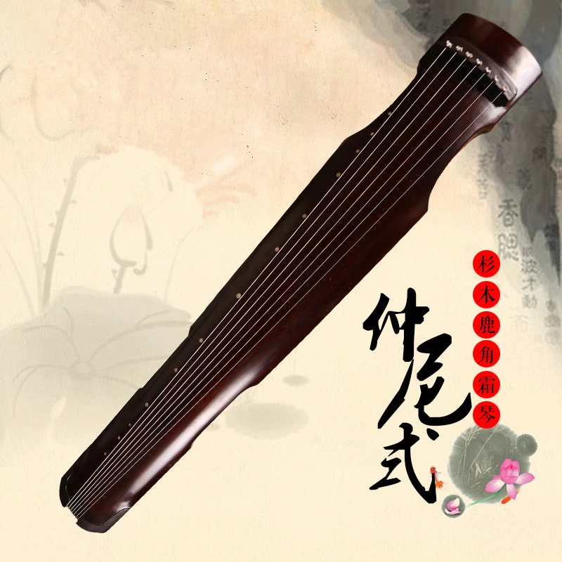 High-End Zhong Ni Style Guqin  - đánh giá và giá Musical Instrument Ancient