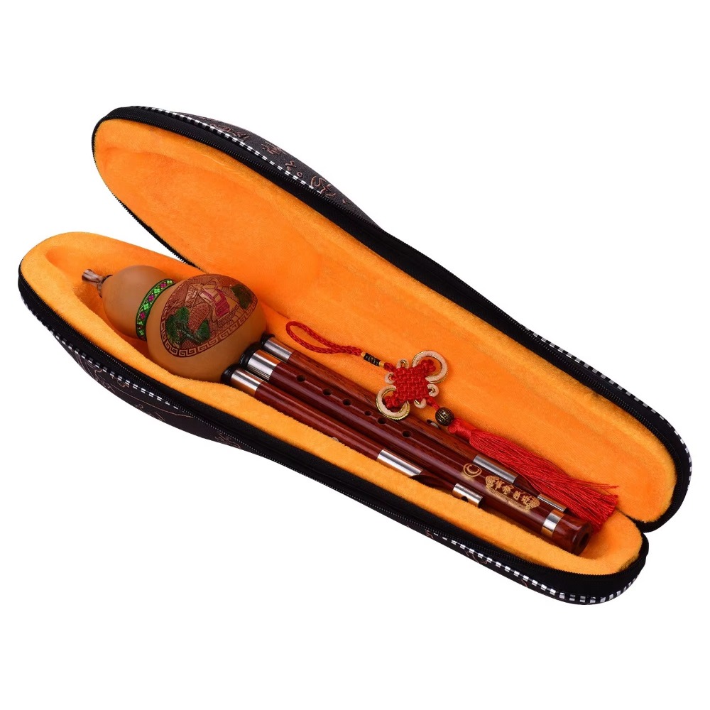 3-Tone C Key Hulusi Gourd Flut - đánh giá và giá A Musical Instrument With Keys