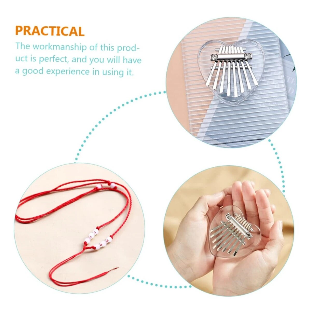 Miwayer 8 Keys Mini Kalimba Ra - đánh giá và giá A Musical Instrument With Keys