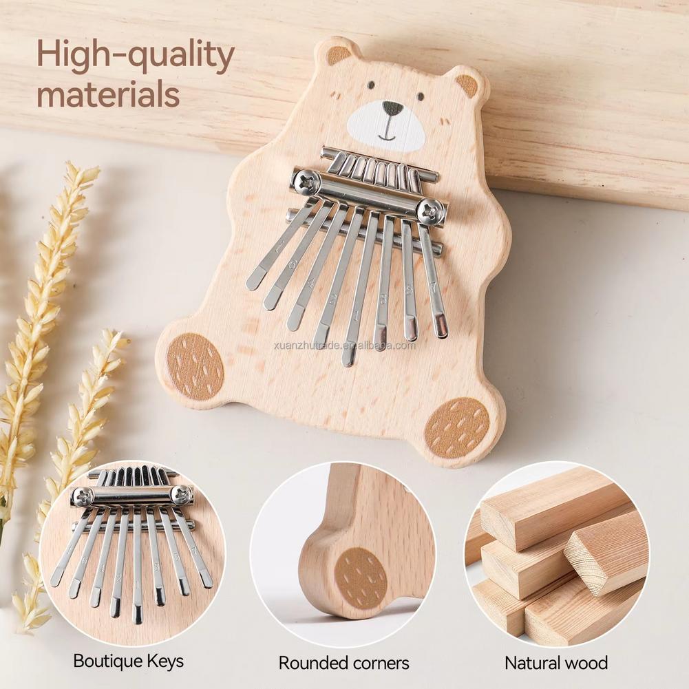 8 Key Mini Kalimba Portable Th - đánh giá và giá A Musical Instrument With Keys