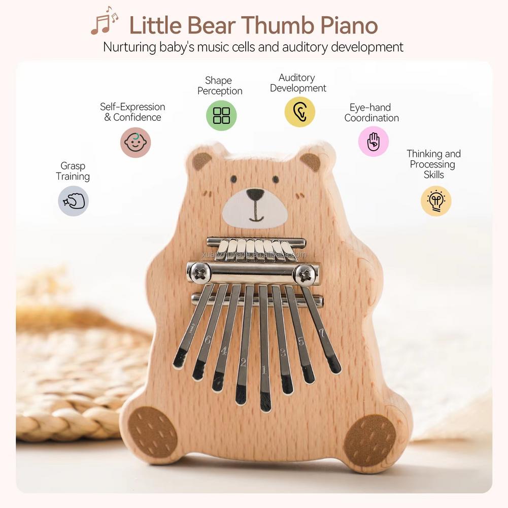 8 Key Mini Kalimba Portable Th - đánh giá và giá A Musical Instrument With Keys