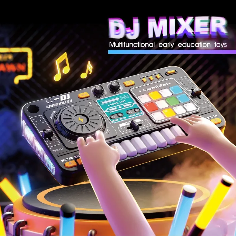 DJ Mixing Toys for Children Mu - đánh giá và giá Musical Instrument Of Keyboard
