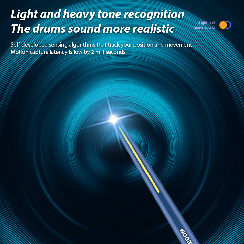 Somatosensory Virtual Drum Kit - đánh giá và giá Musical Instrument Virtual