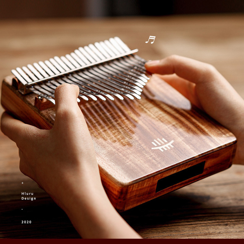 Hluru Kalimba 17 Keys with Hol - đánh giá và giá A Musical Instrument With Keys
