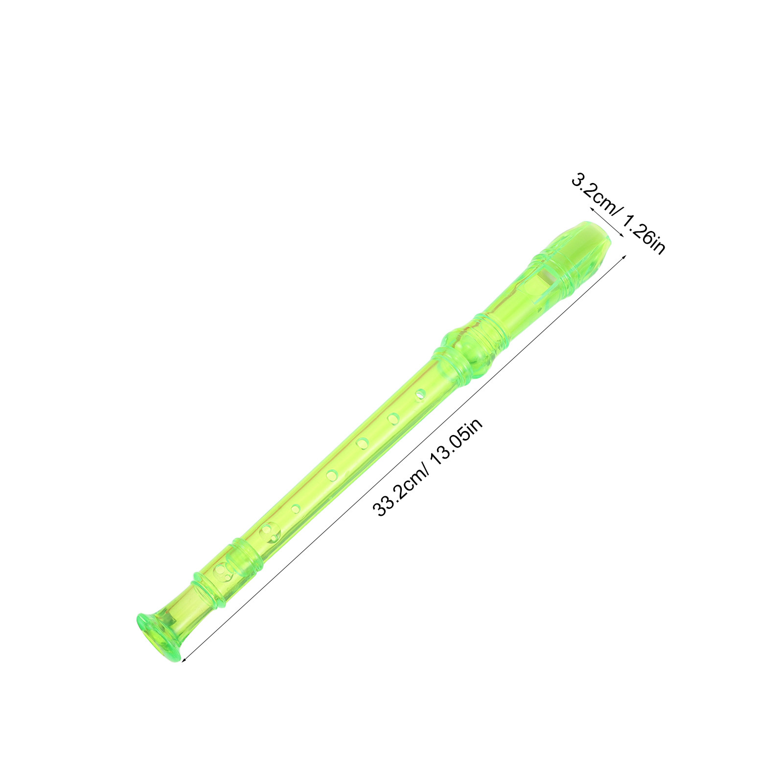 4Pcs Transparent 8 Hole Sopran - đánh giá và giá Musical Instrument Recorder
