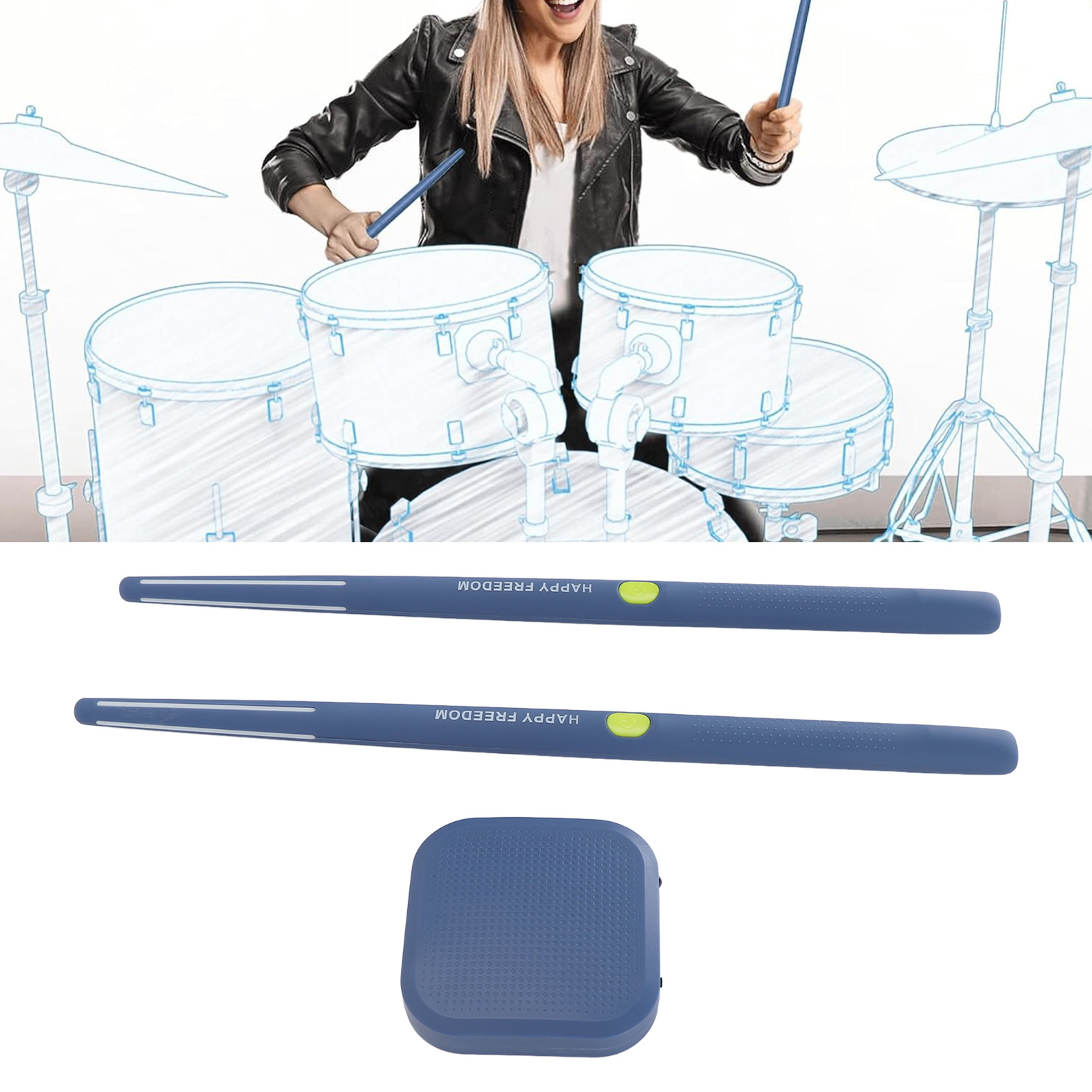 Somatosensory Electric Air Vir - đánh giá và giá Musical Instrument Virtual