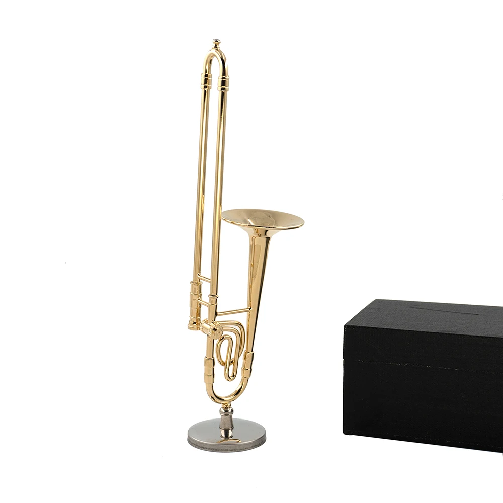 Miniature Pure Copper Trombone - đánh giá và giá Musical Instrument Trombone