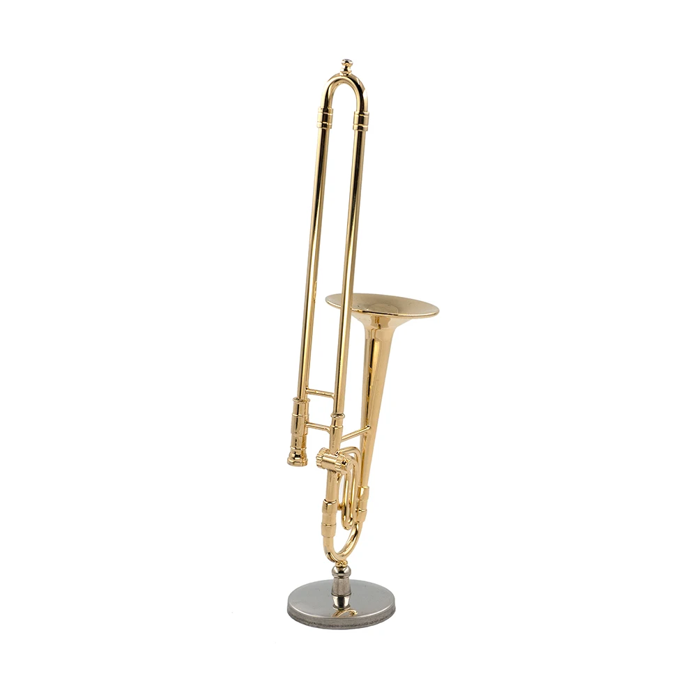 Miniature Pure Copper Trombone - đánh giá và giá Musical Instrument Trombone