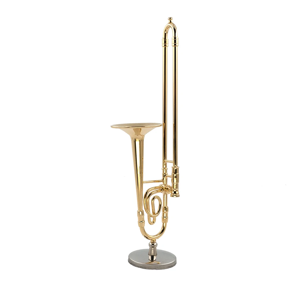 Miniature Pure Copper Trombone - đánh giá và giá Musical Instrument Trombone
