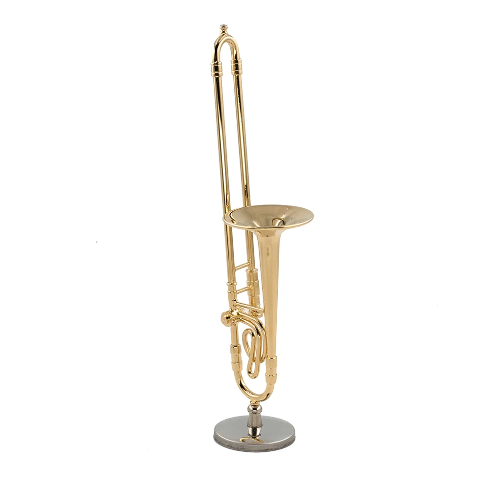 Miniature Pure Copper Trombone - đánh giá và giá Musical Instrument Trombone