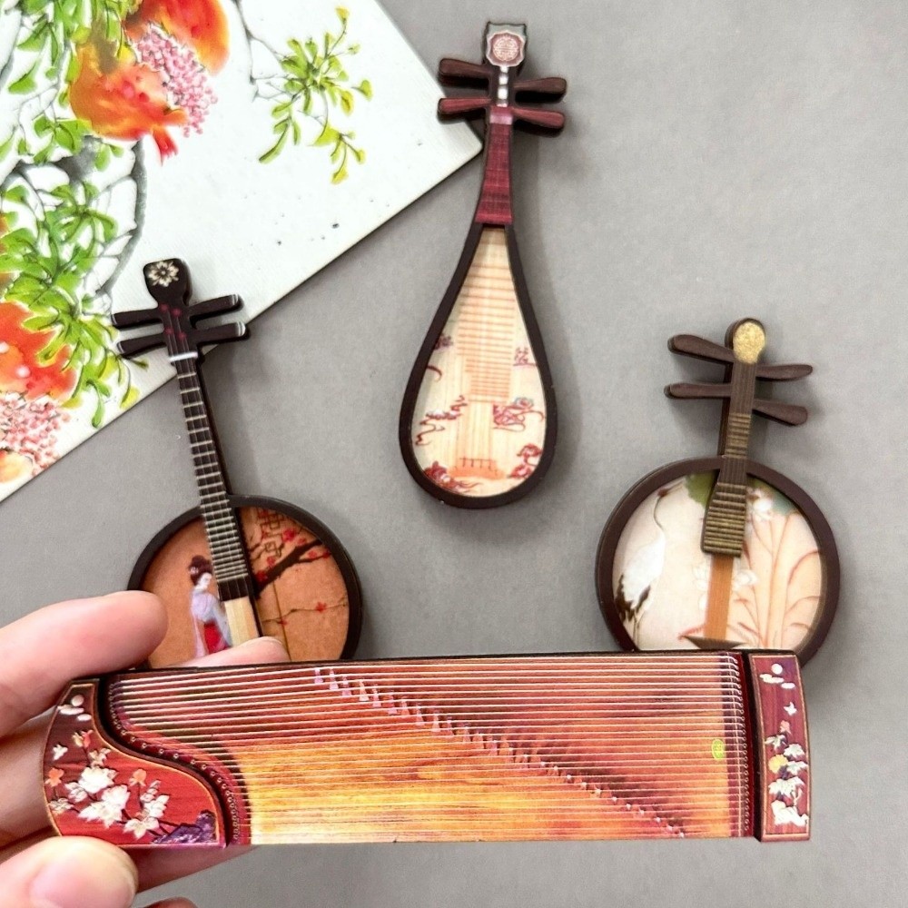 4PCS/SET Chinese Style Musical - đánh giá và giá Musical Instrument Ancient