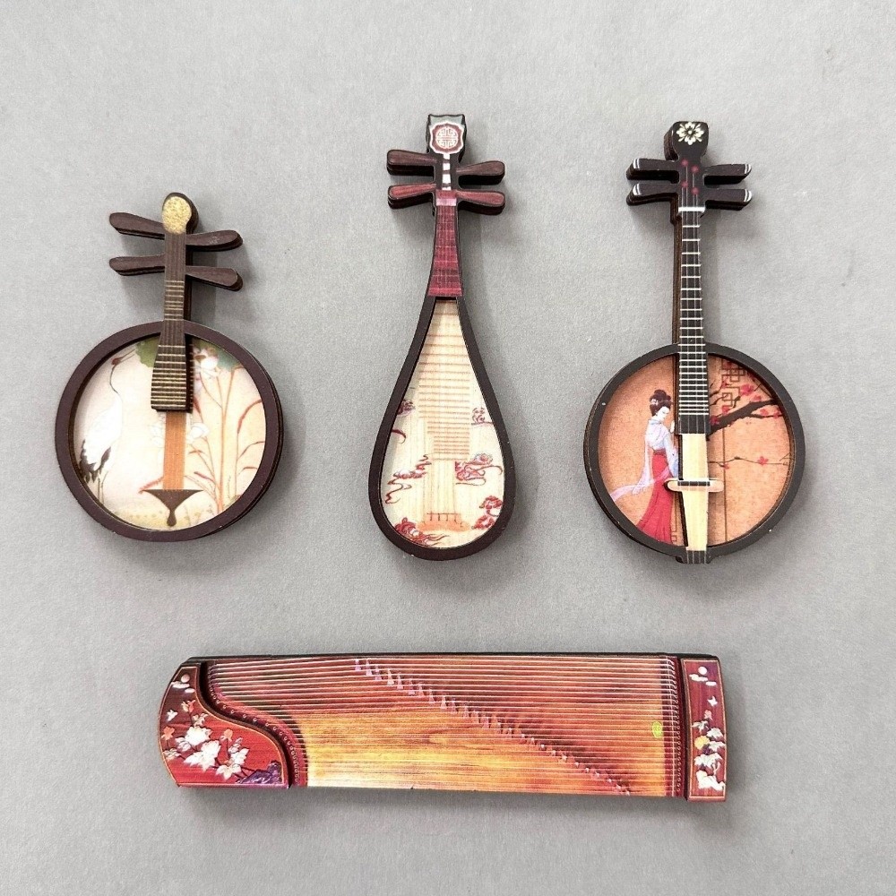 4PCS/SET Chinese Style Musical - đánh giá và giá Musical Instrument Ancient