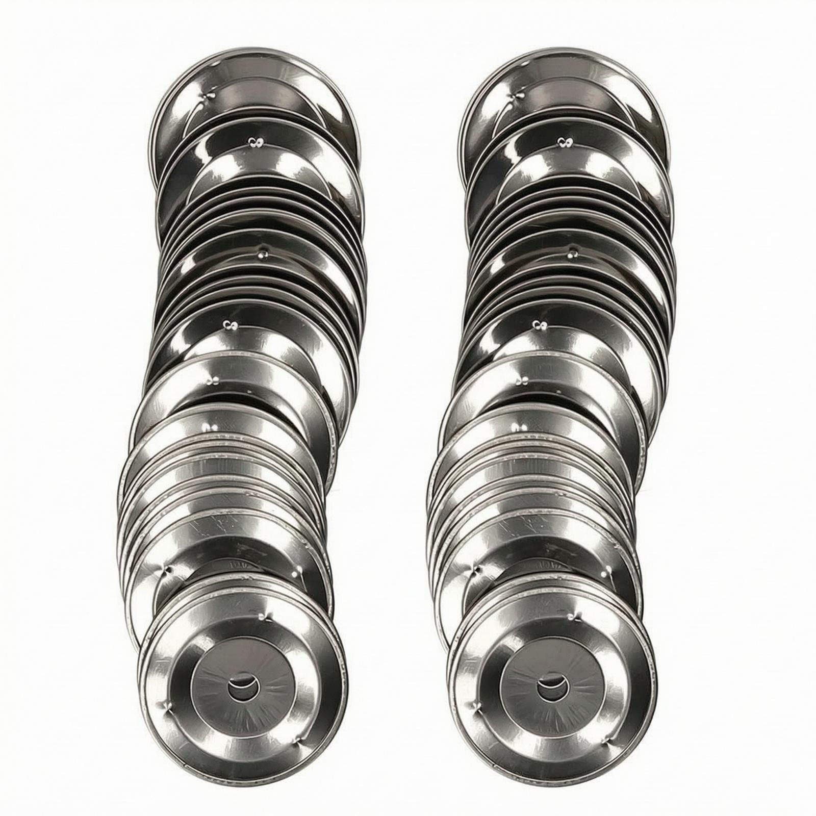 50pcs Steel Tambourine Bells R - đánh giá và giá Musical Instrument Diy