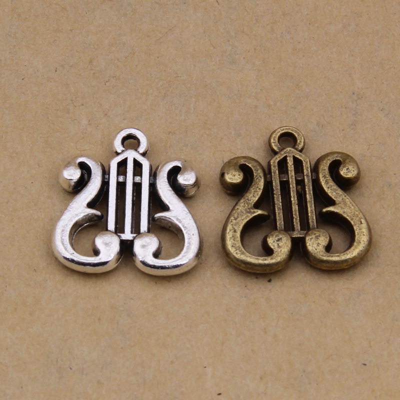 100pcs 17x16mm Zinc Alloy Anci - đánh giá và giá Musical Instrument Ancient