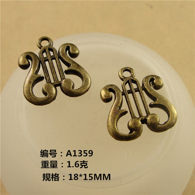 100pcs 17x16mm Zinc Alloy Anci - đánh giá và giá Musical Instrument Ancient