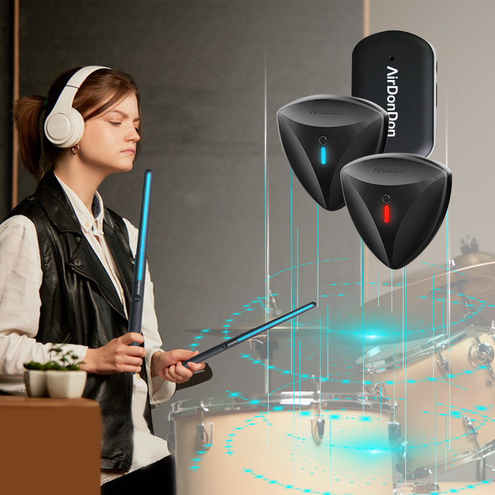 Air Drum Set Portable Air Drum - đánh giá và giá Musical Instrument Virtual