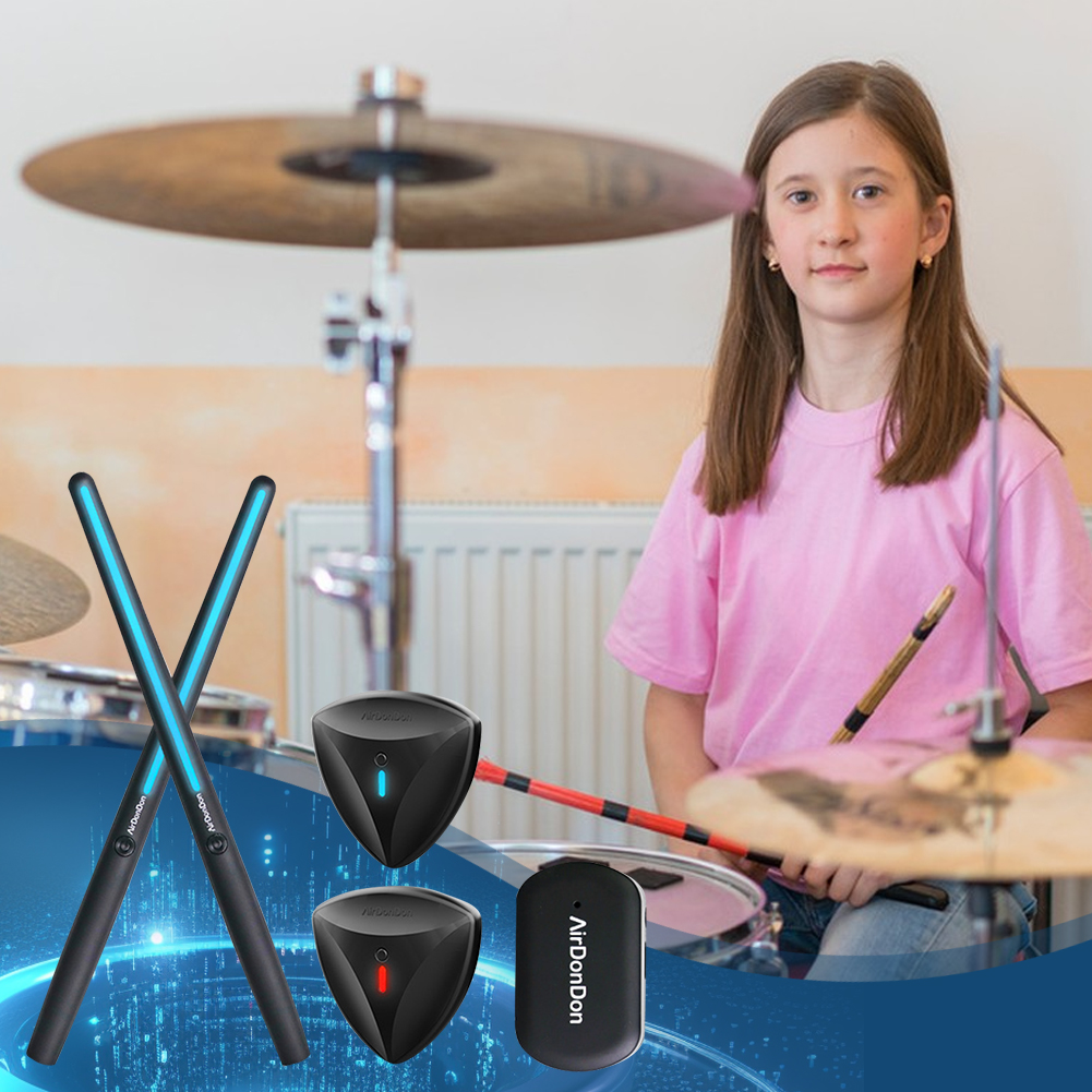 Air Drum Set Portable Air Drum - đánh giá và giá Musical Instrument Virtual