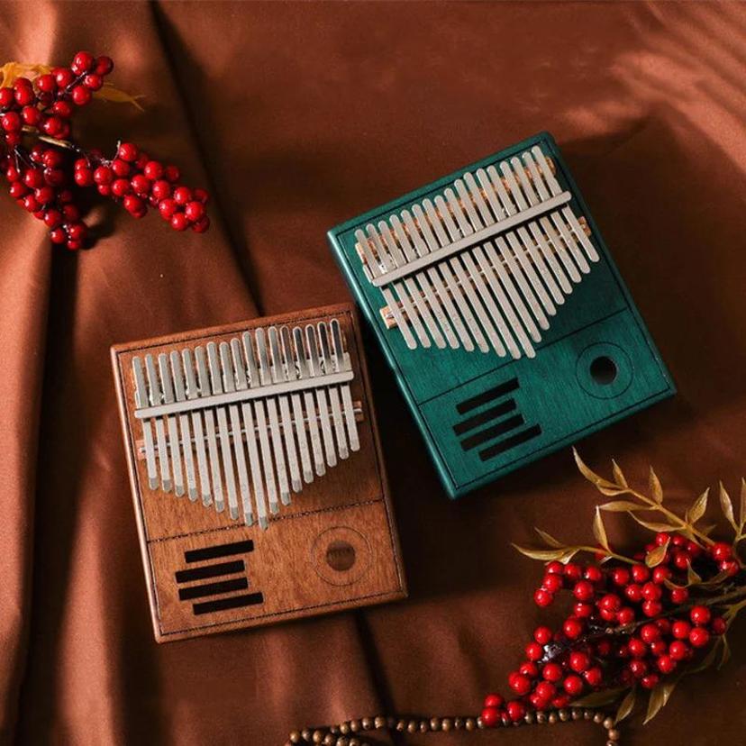 Retro Kalimba 17 Key Thumb Pia - đánh giá và giá A Musical Instrument With Keys