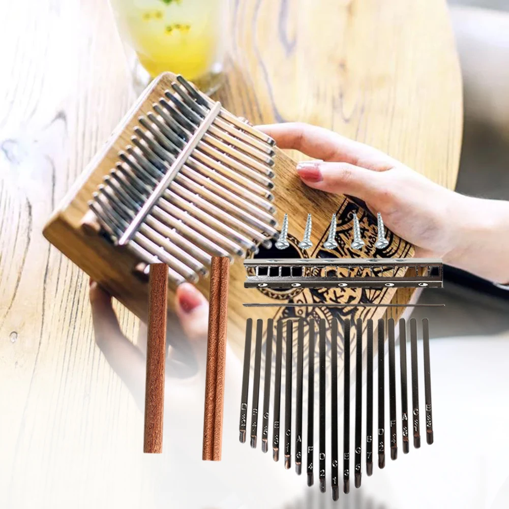 DIY 17 Tone Kalimba Keys Tines - đánh giá và giá A Musical Instrument With Keys