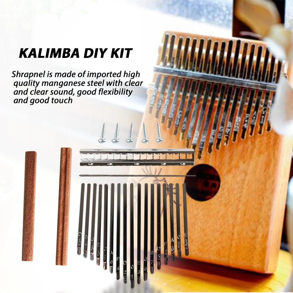 DIY 17 Tone Kalimba Keys Tines - đánh giá và giá A Musical Instrument With Keys