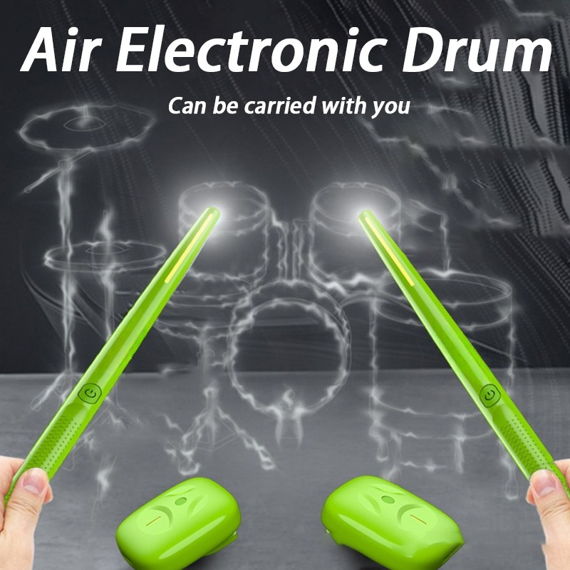 Air Music Drum Set Children's  - đánh giá và giá Musical Instrument Virtual