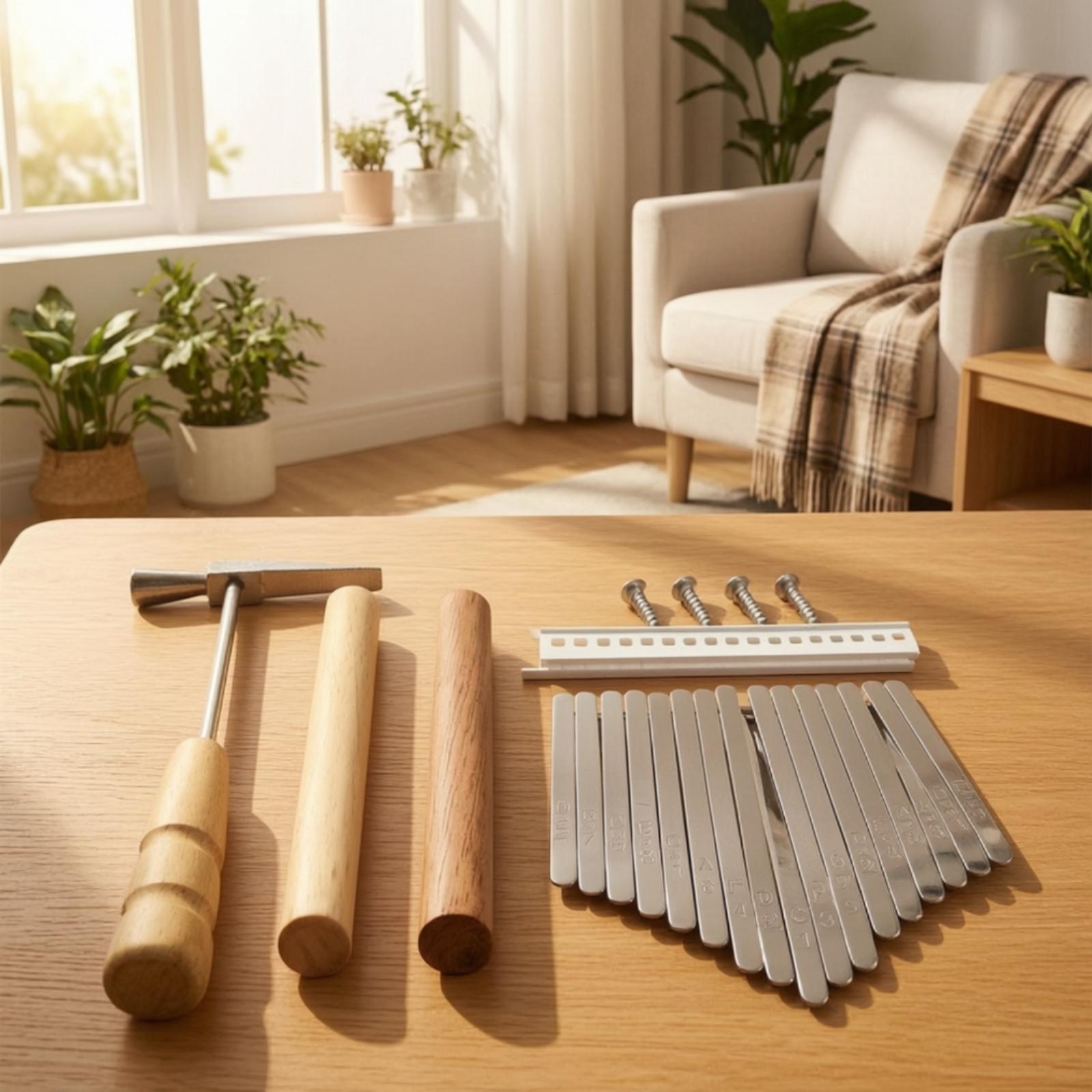 DIY Kalimba Thumb Piano 17 Key - đánh giá và giá Musical Instrument Diy