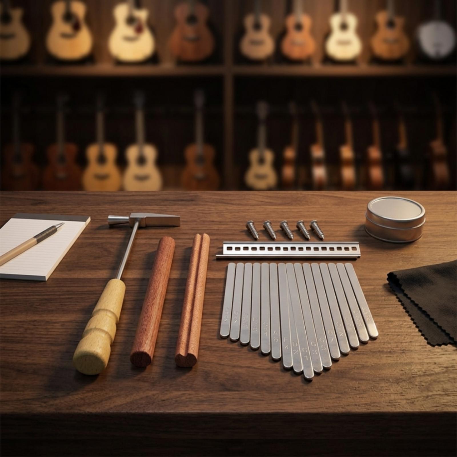 DIY Kalimba Thumb Piano 17 Key - đánh giá và giá Musical Instrument Diy