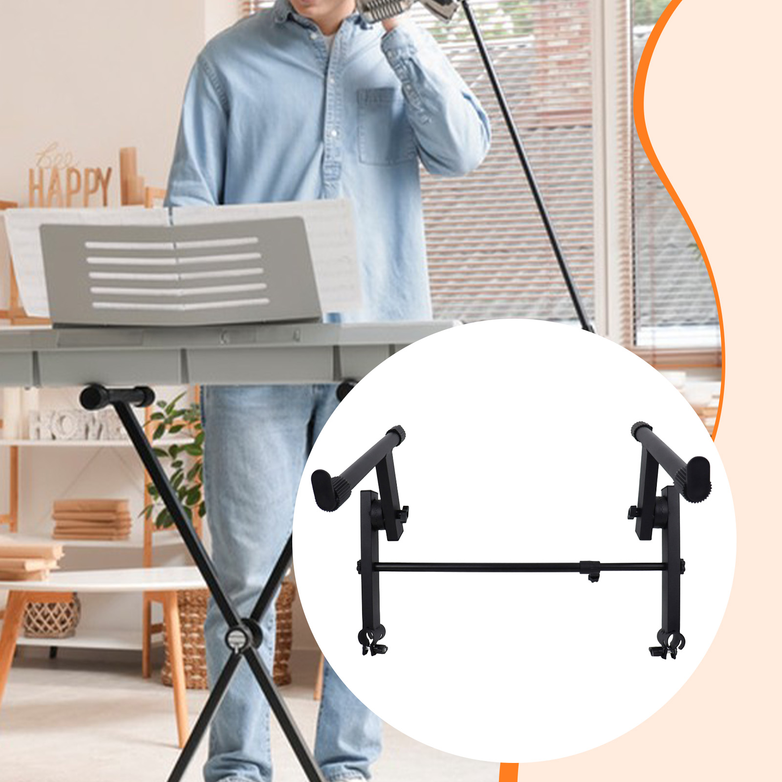 Metal Electric Piano Rack 2 Ti - đánh giá và giá Musical Instrument Of Keyboard