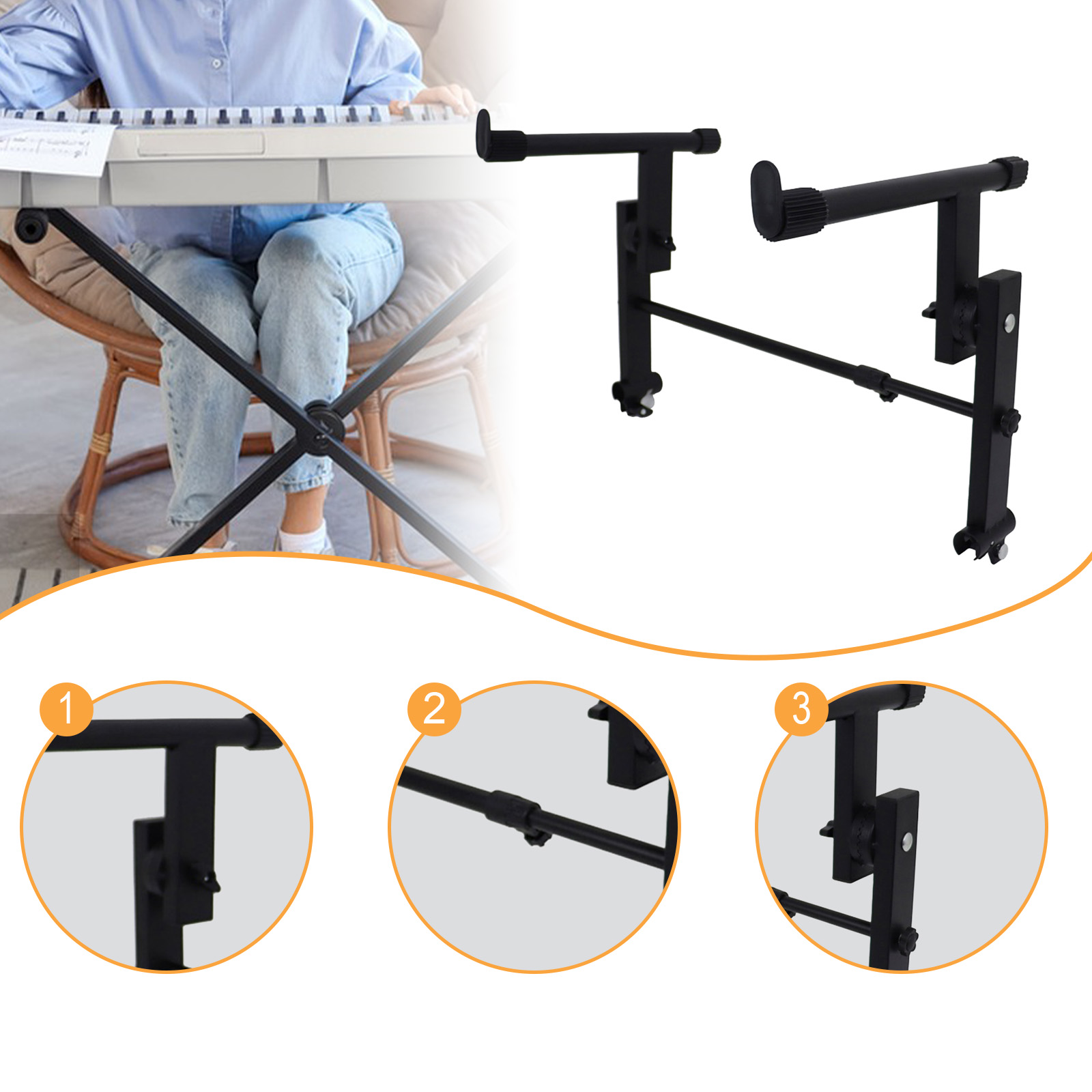 Metal Electric Piano Rack 2 Ti - đánh giá và giá Musical Instrument Of Keyboard
