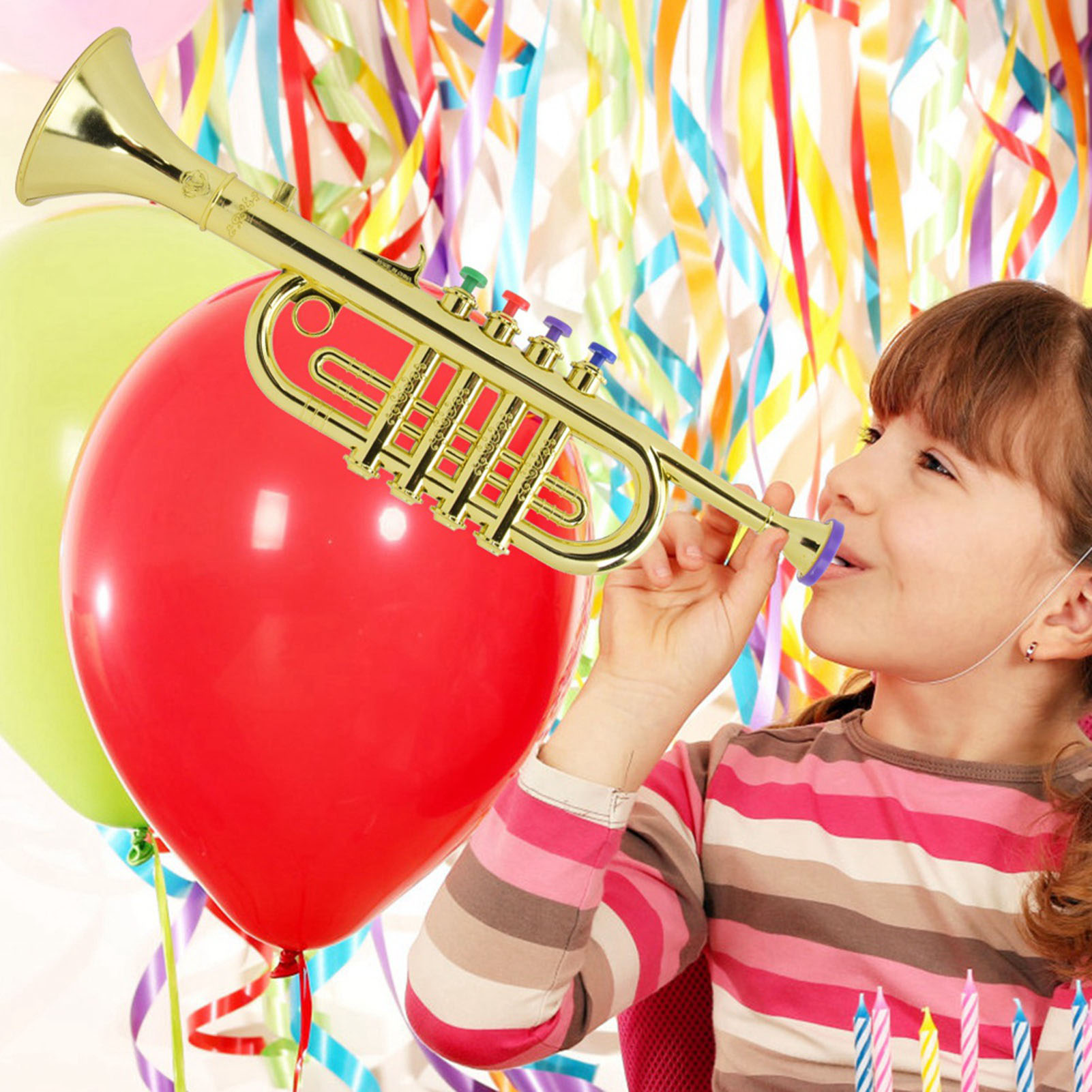 Kid Trumpet Golden Coated Plas - đánh giá và giá Musical Instrument Trombone