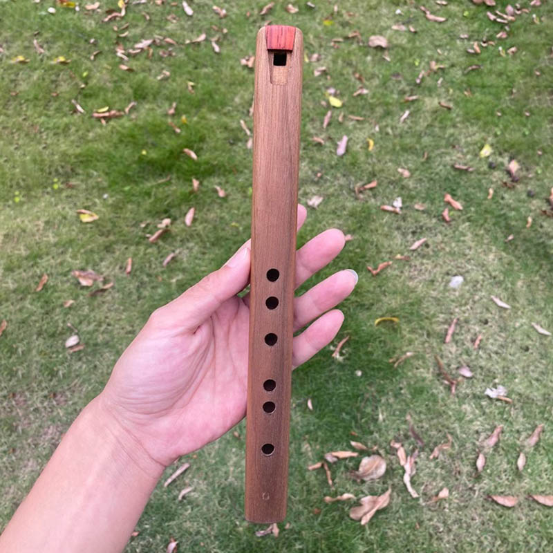 6 Holes Short Flute G Key Wood - đánh giá và giá Wooden Flute Native