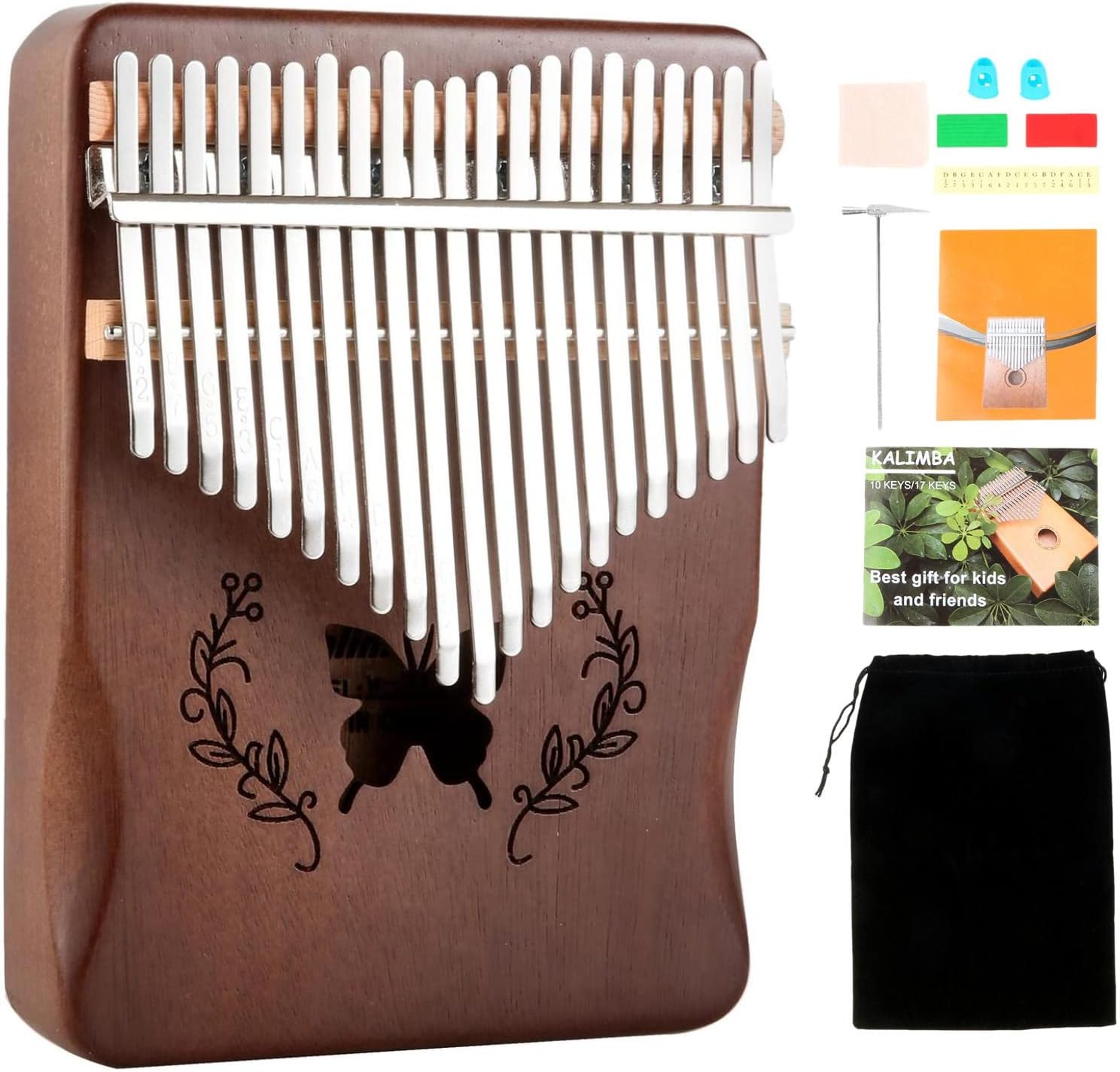Kalimba 21 Keys Thumb Piano, N - đánh giá và giá A Musical Instrument With Keys