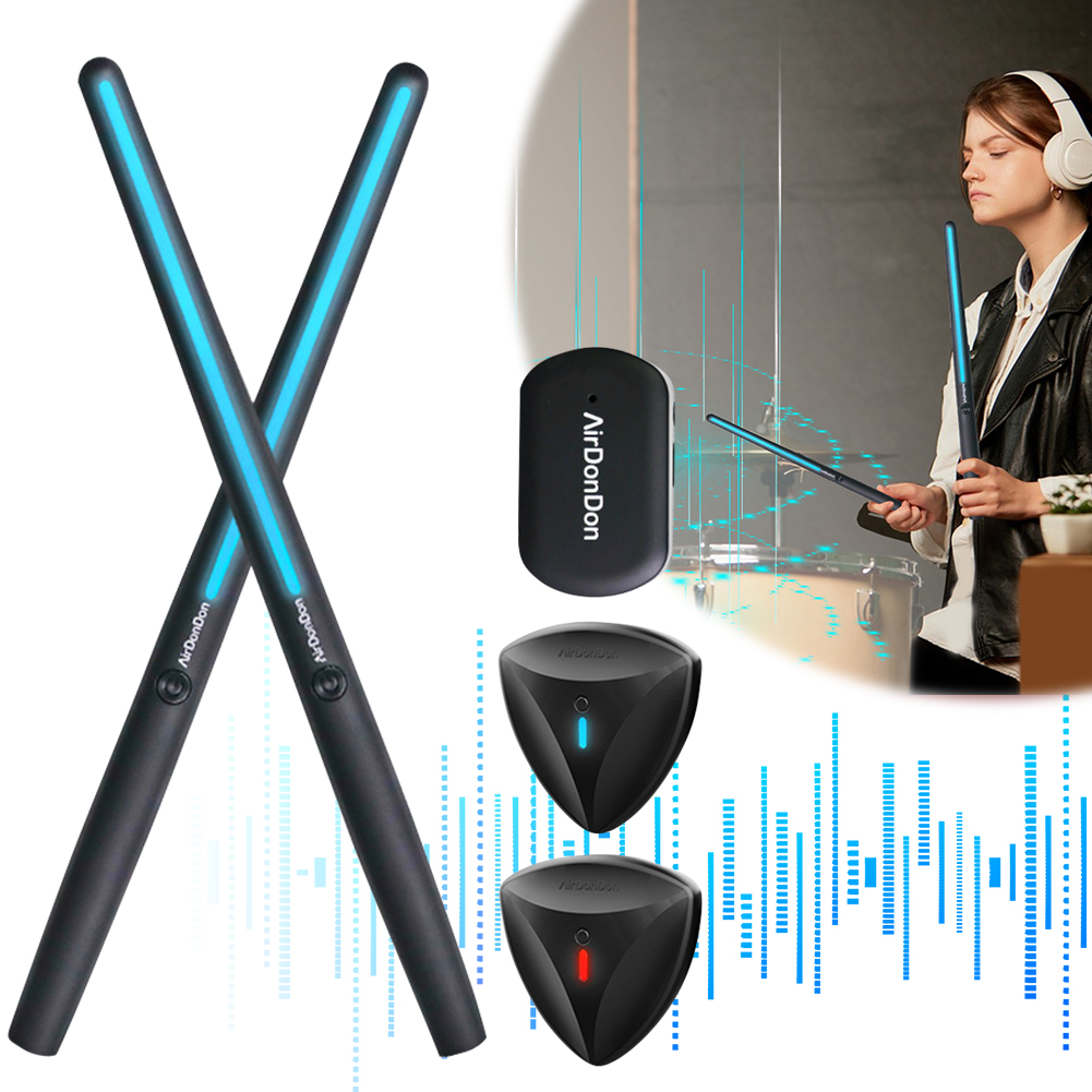 Portable Air Drum Set Air Drum - đánh giá và giá Musical Instrument Virtual