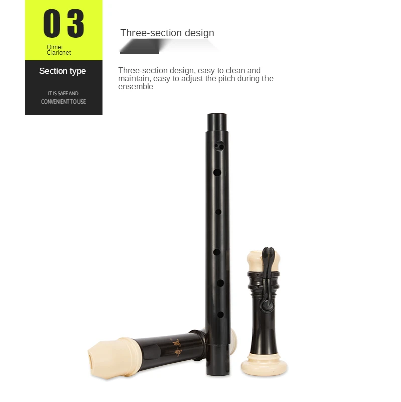 Qimei Baroque Tenor Clarinet   - đánh giá và giá Musical Instrument Recorder
